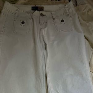 Ladies White Jeans